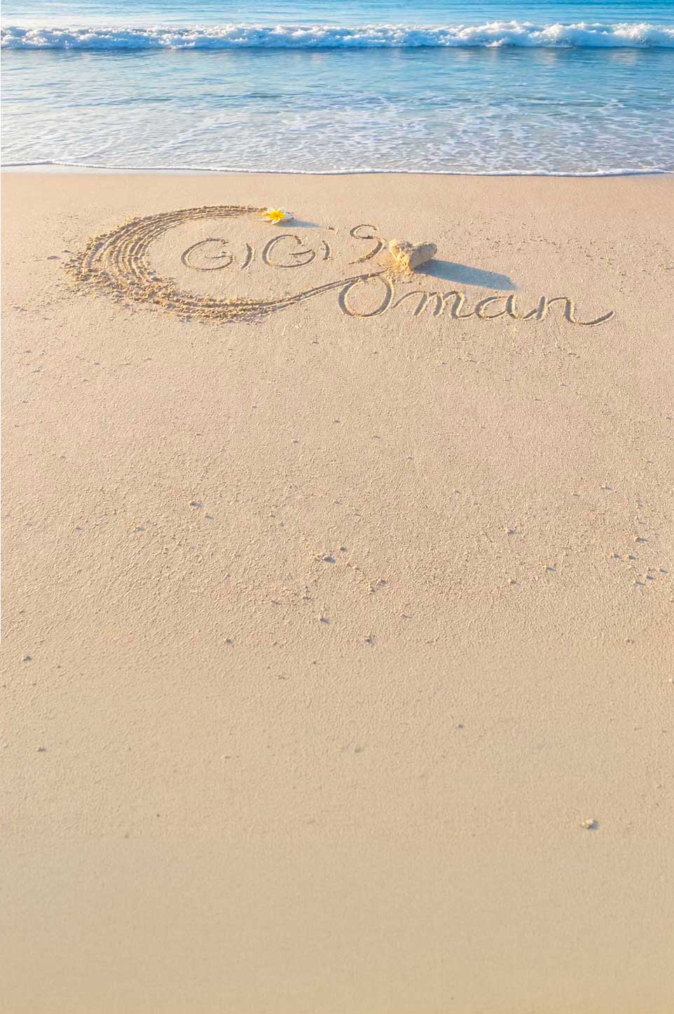 Gigi's Oman — pláž v Sálale